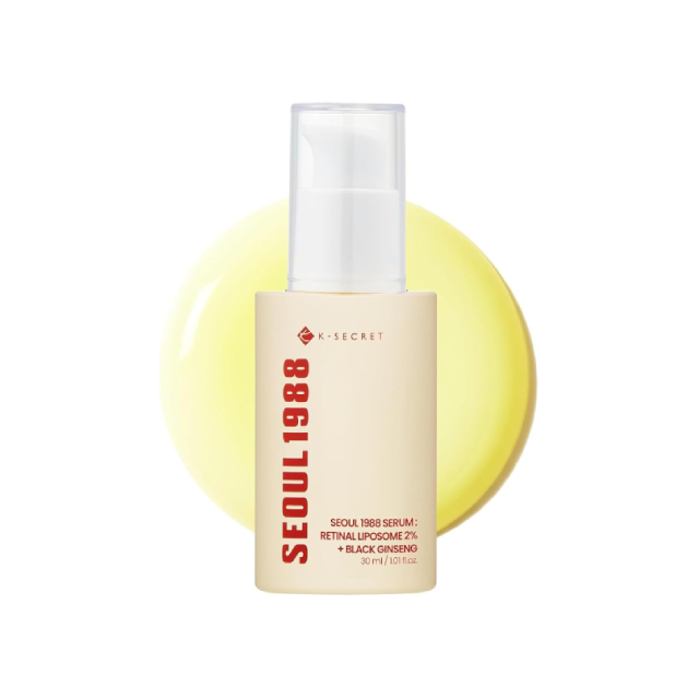  KSECRET - Sérum Facial SEOUL 1988 Serum: Retinal Liposome 2% + Black Ginseng
